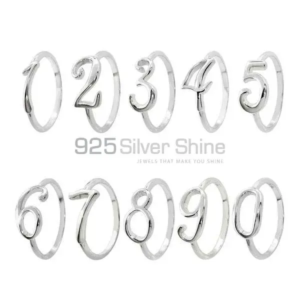 Plain Silver Rings Jewelry 925SR2696