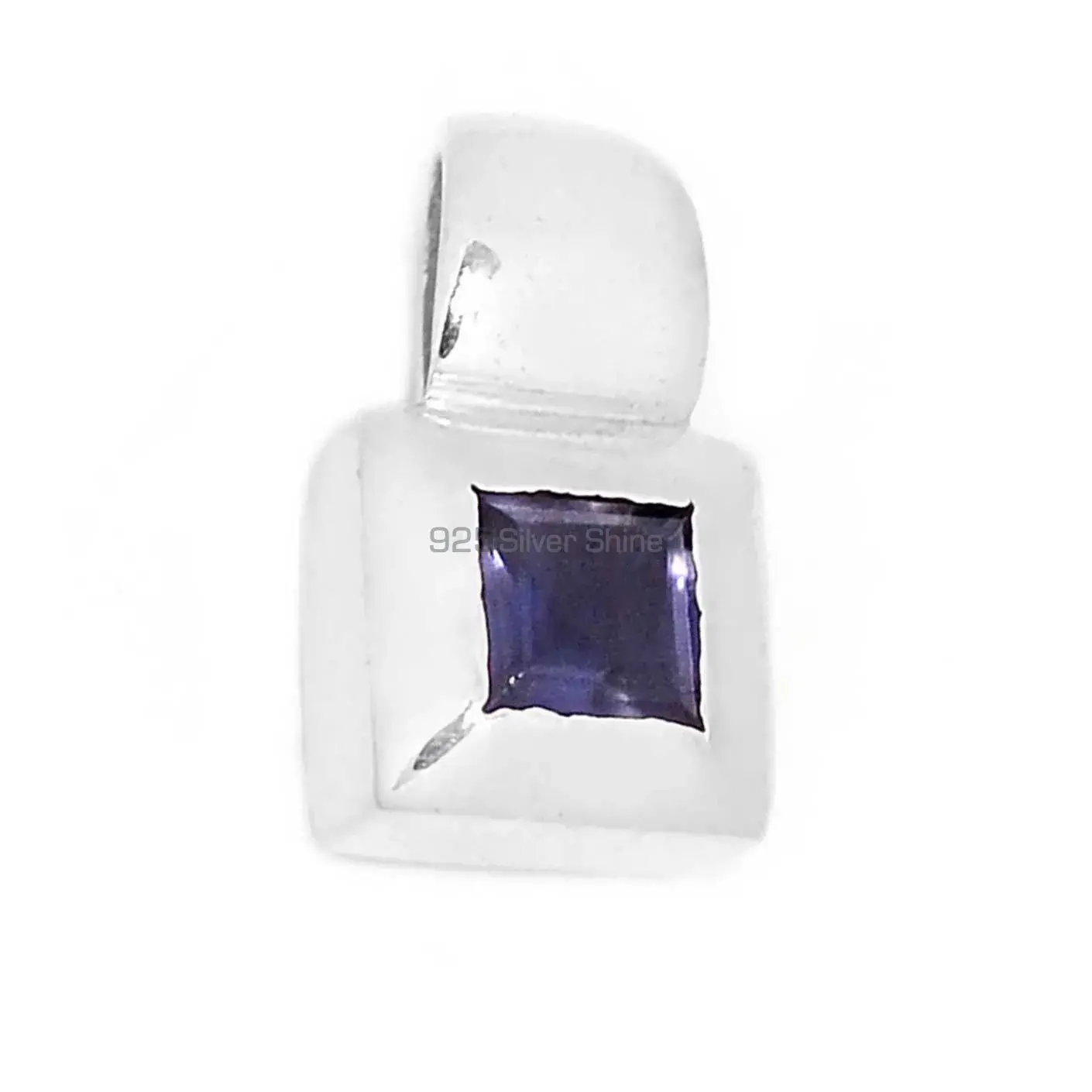 925 Fine Silver Pendants In Iolite Gemstone Jewelry 925SP272-5_1