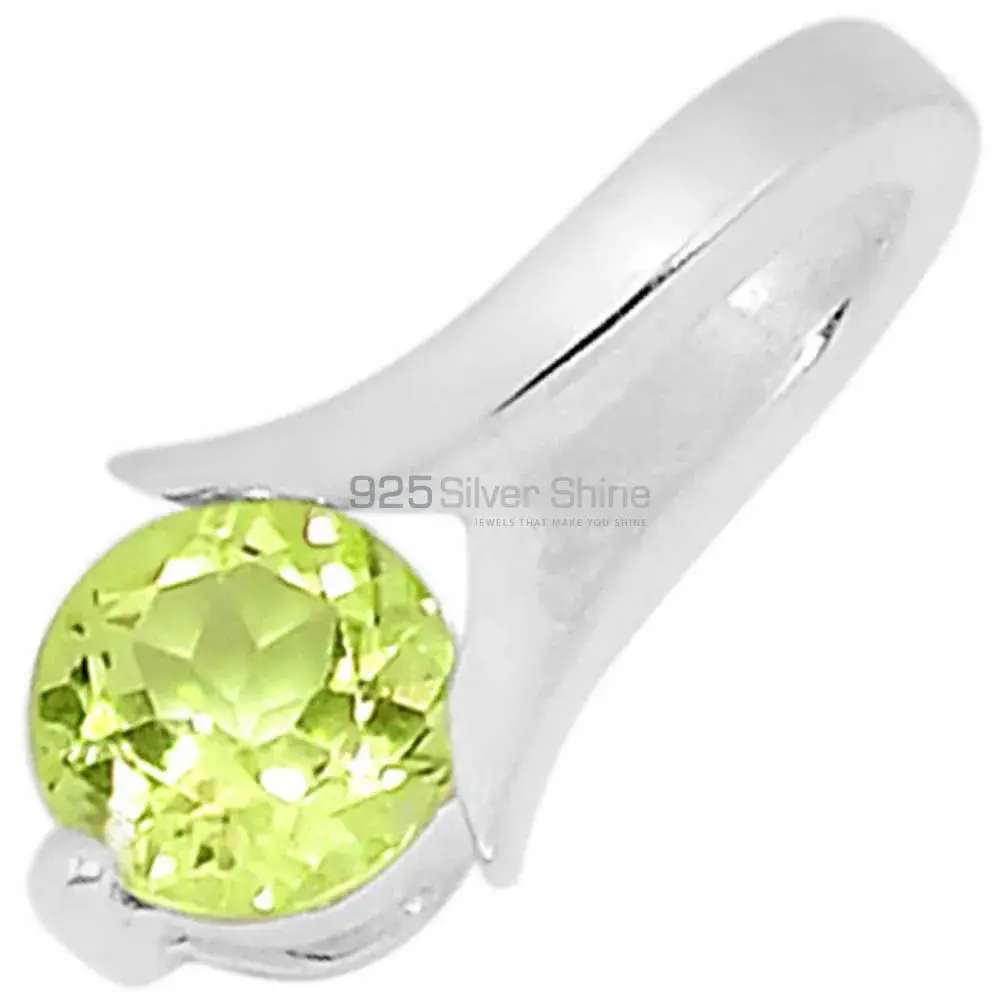 Best Price 925 Fine Silver Pendants Suppliers In Peridot Gemstone Jewelry 925SSP306-4_0