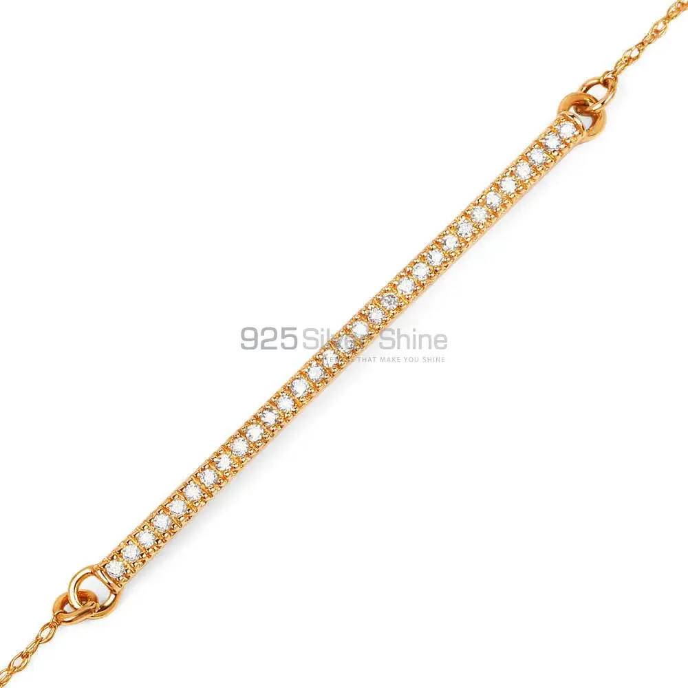 925 Solid Silver Tennis Bracelets In CZ Gemstone Jewelry 925SB168