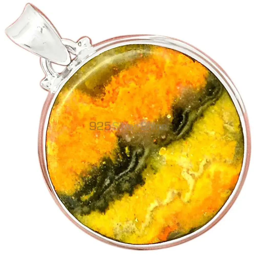 Bumble Bee Gemstone Pendants In Fine Sterling Silver Jewelry 925SP178