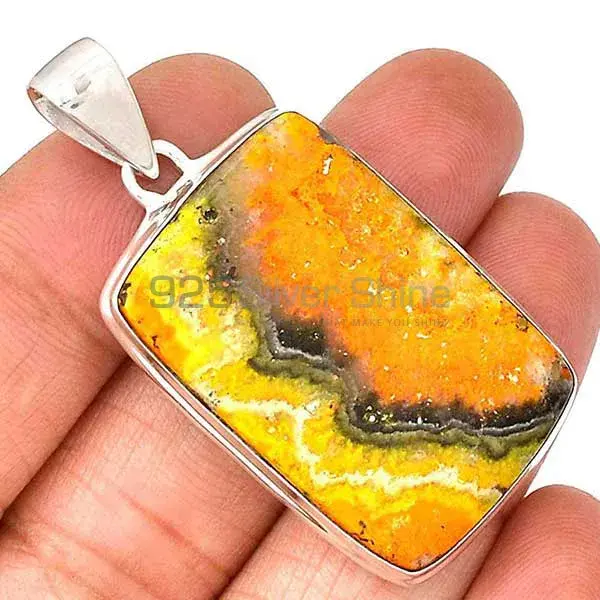 Best Price Bumble Bee Gemstone Pendants Wholesaler In Fine Sterling Silver Jewelry 925SP178_14