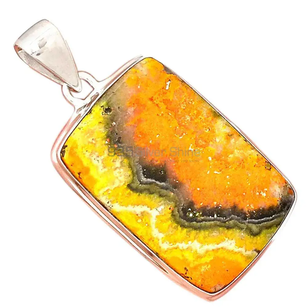 Bumble Bee Gemstone Pendants In Fine Sterling Silver Jewelry 925SP178_15