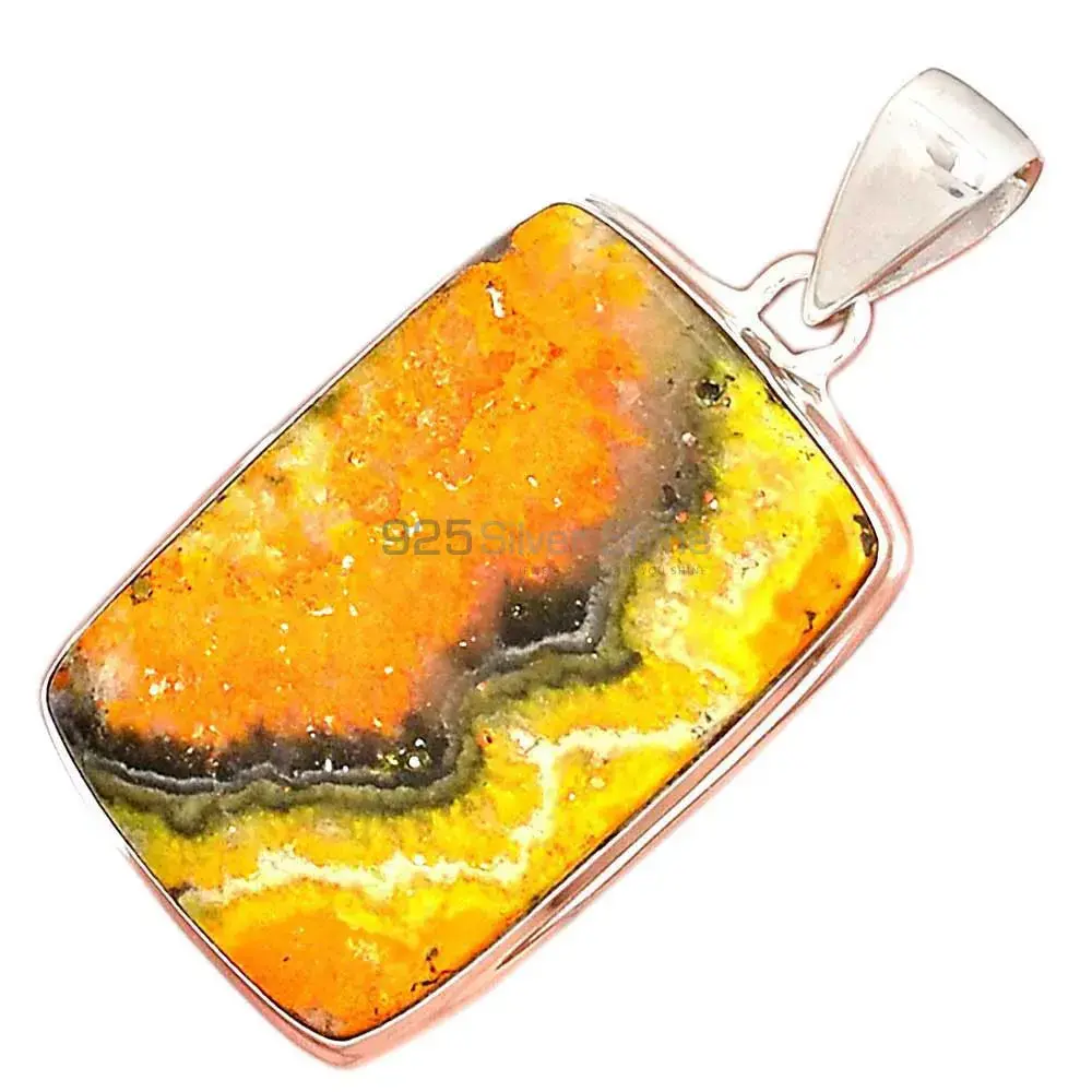 Bumble Bee Gemstone Pendants In Fine Sterling Silver Jewelry 925SP178_16