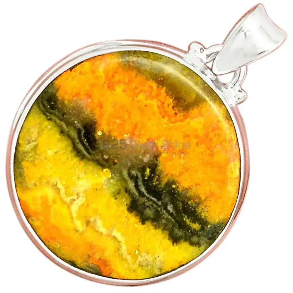 Bumble Bee Gemstone Pendants In Fine Sterling Silver Jewelry 925SP178_4