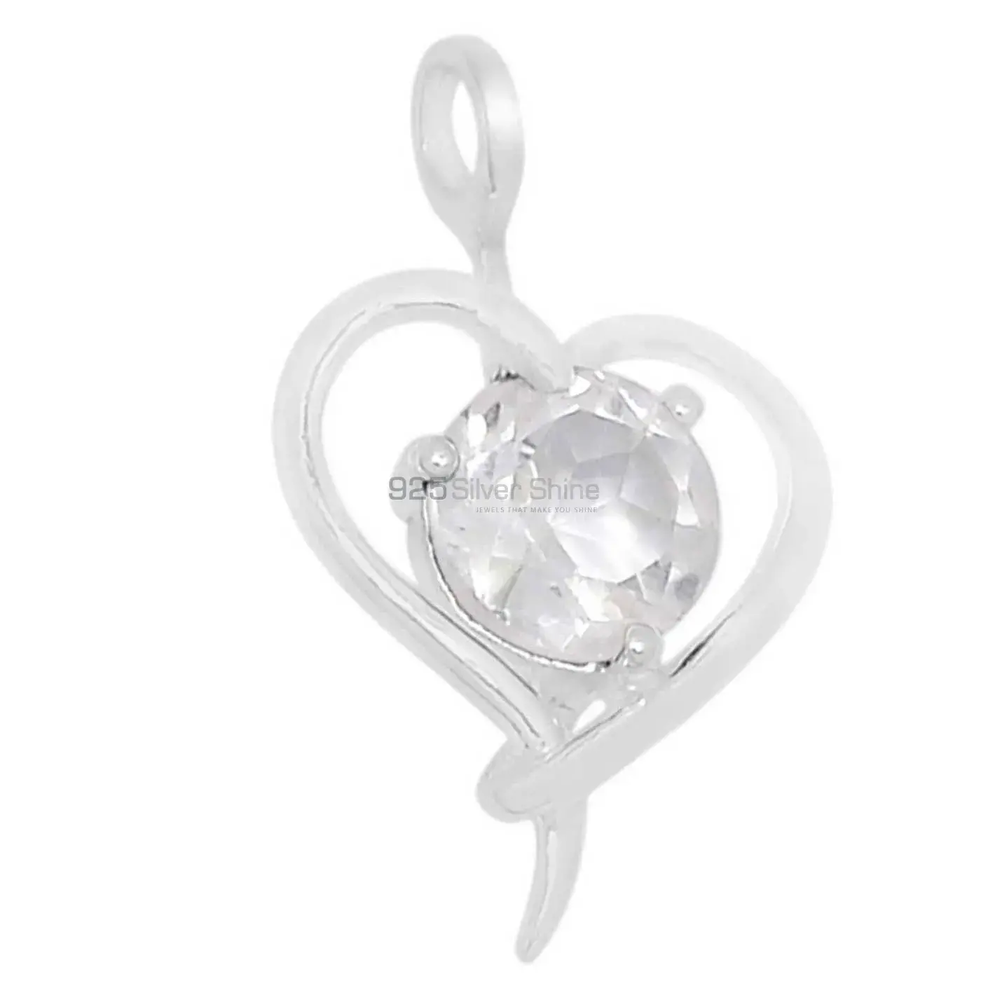 Best Price Crystal Gemstone Pendants Wholesaler In Fine Sterling Silver Jewelry 925SSP309-8_1