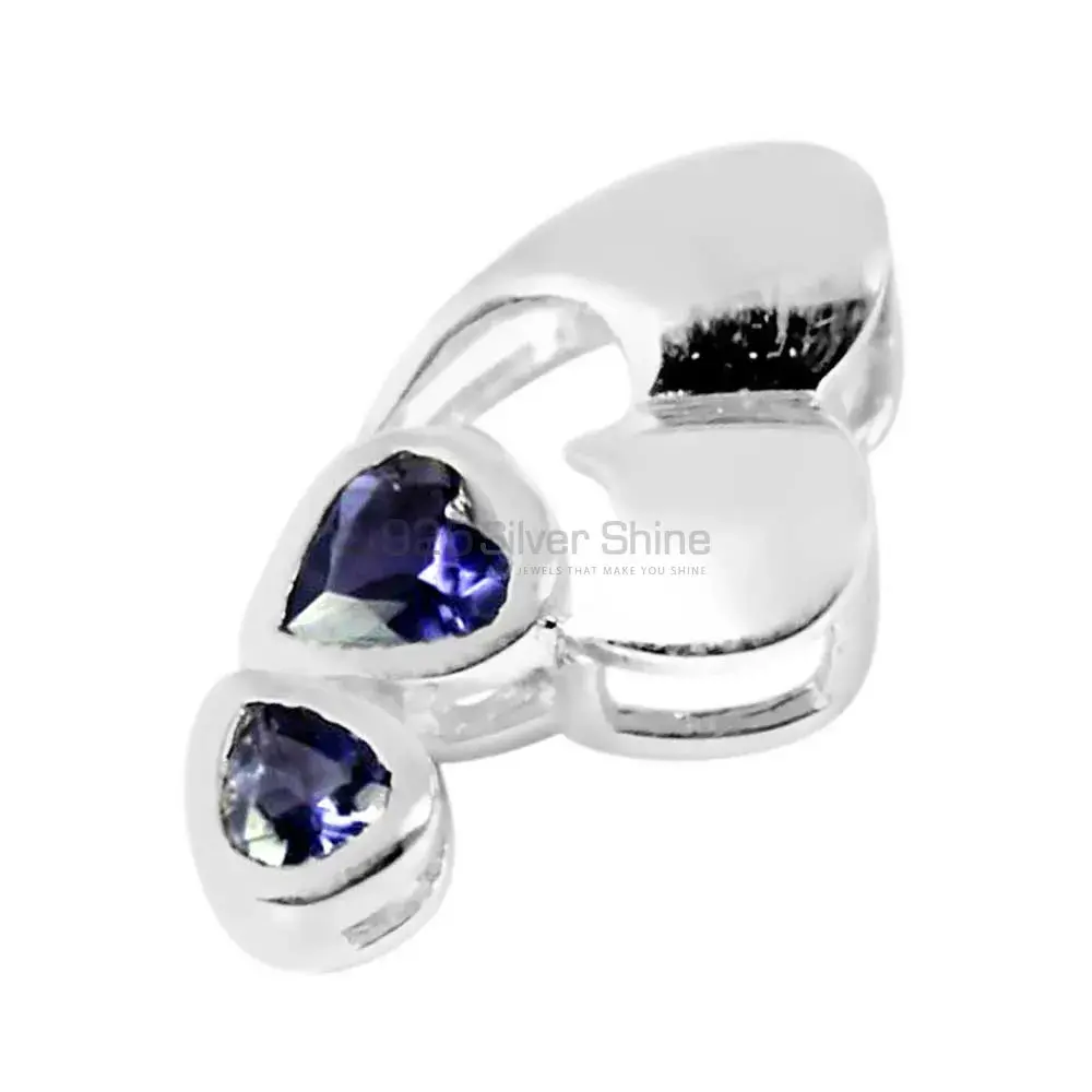 Iolite Gemstone Handmade Pendants In Solid Sterling Silver Jewelry 925SP209-5_1