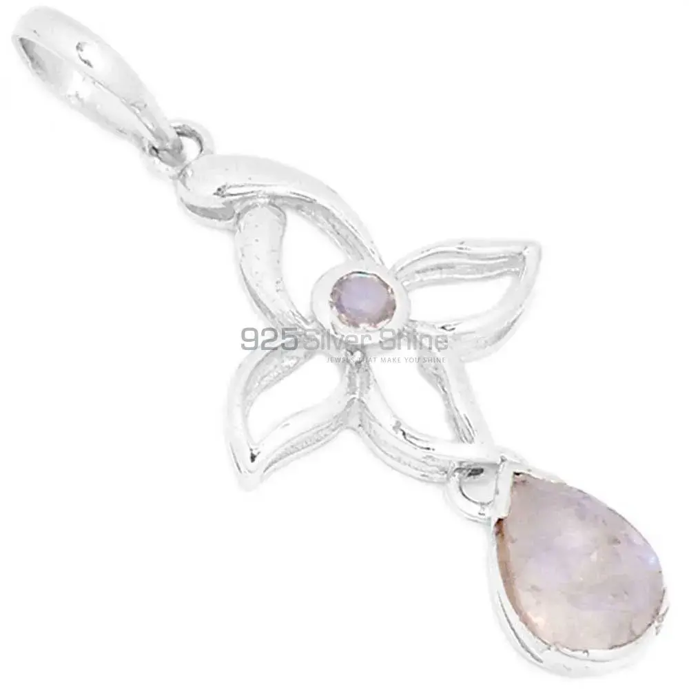 Best Price Labradorite Gemstone Handmade Pendants In Solid Sterling Silver Jewelry 925SP273-6