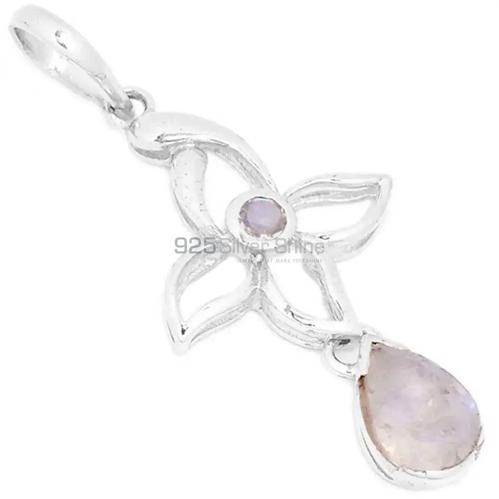 Labradorite Gemstone Handmade Pendants In Solid Sterling Silver Jewelry 925SP273-6_0