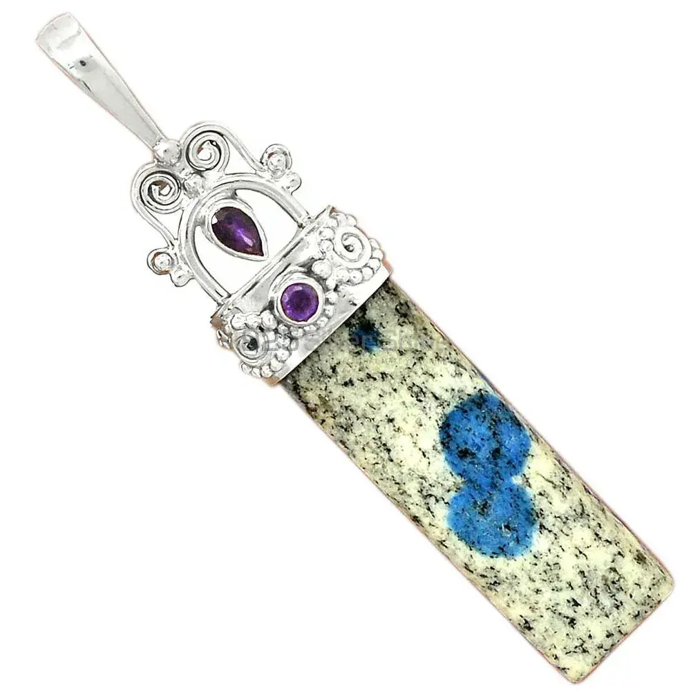 Best Price Multi Gemstone Pendants Suppliers In 925 Fine Silver Jewelry 925SP59-2_1