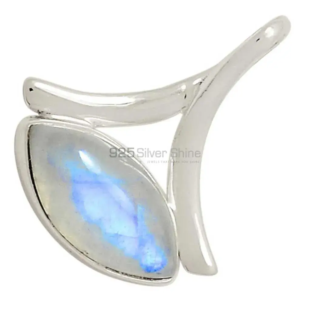 Best Price Rainbow Moonstone Pendants In Fine Sterling Silver Jewelry 925SP120-1_4