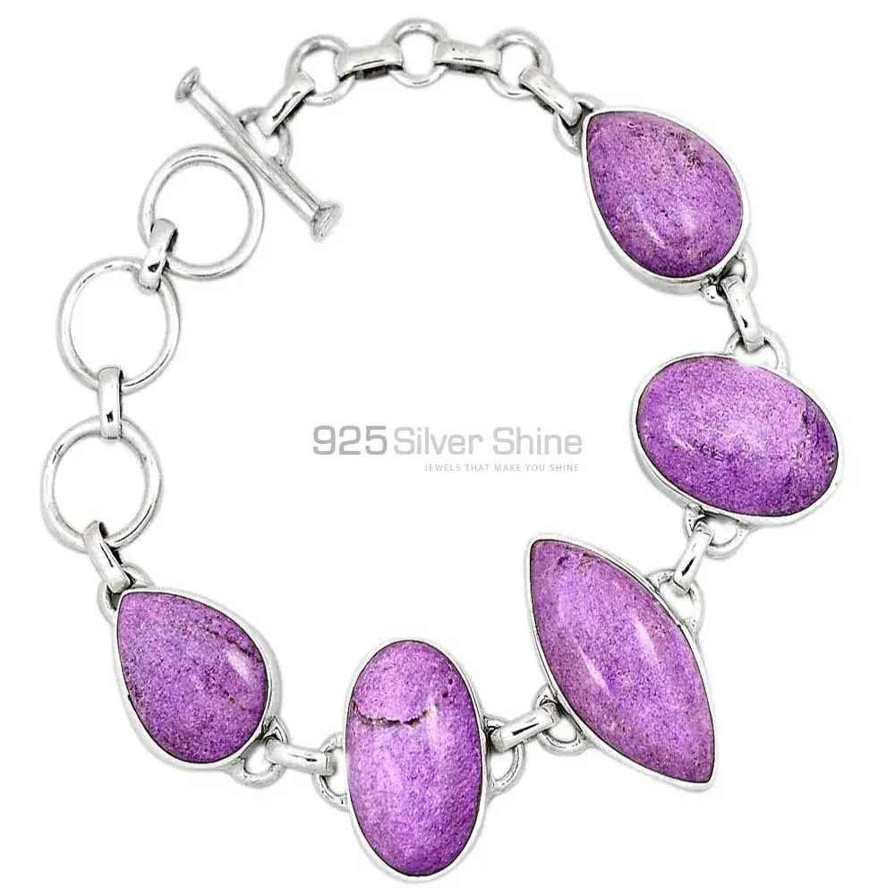 Best Quality 925 Fine Silver Bracelets Suppliers In Gemstone Jewelry 925SB314-1