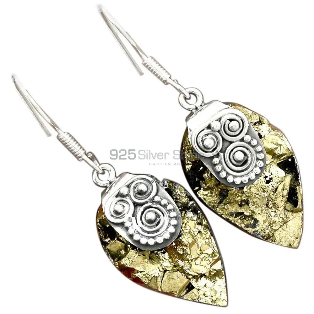 Best Quality 925 Sterling Silver Earrings In Druzy Gemstone Jewelry 925SE2533_0