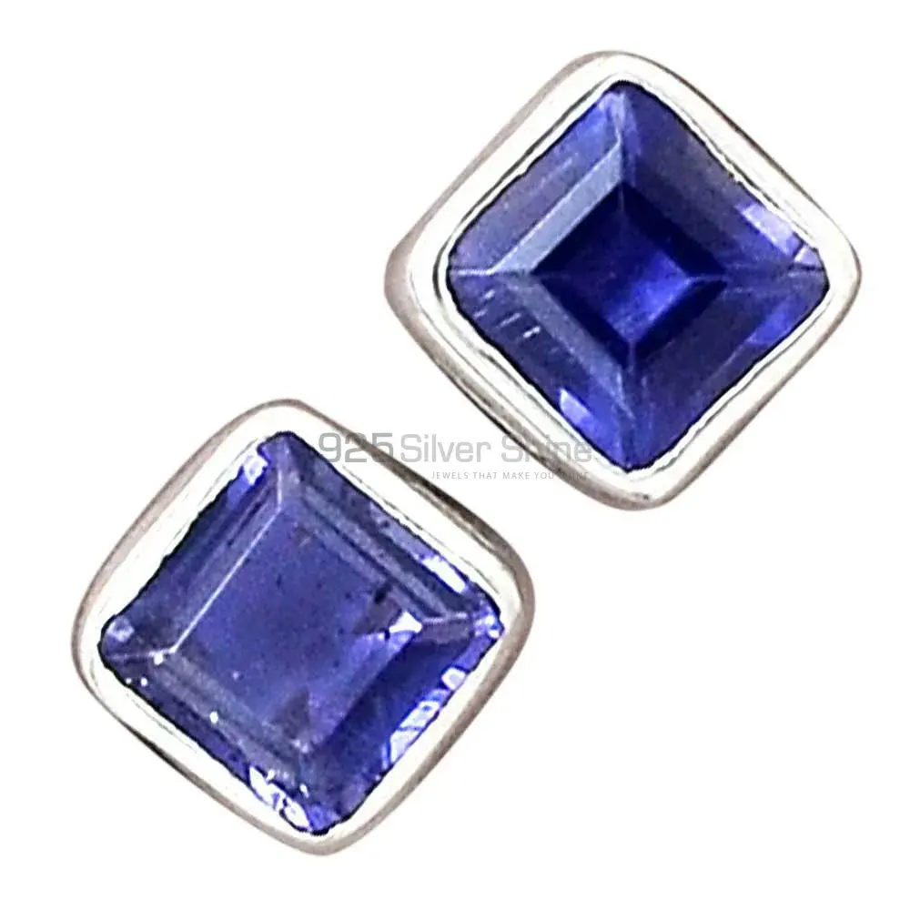 Best Quality 925 Sterling Silver Earrings In Iolite Gemstone Jewelry 925SE2217_7