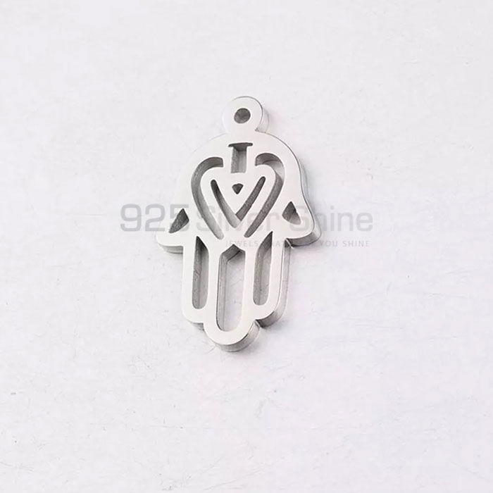 925 Sterling Silver Hamsa Charm Pendant HMMN310