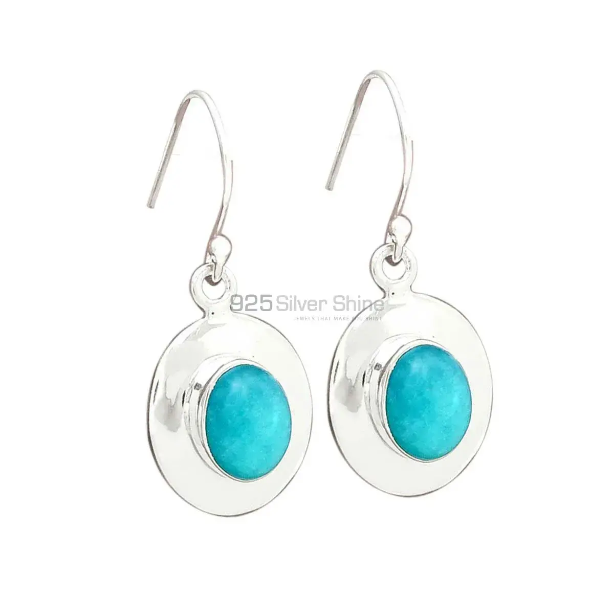 925 Sterling Silver Handmade Earrings In Opal Gemstone Jewelry 925SE2688_1