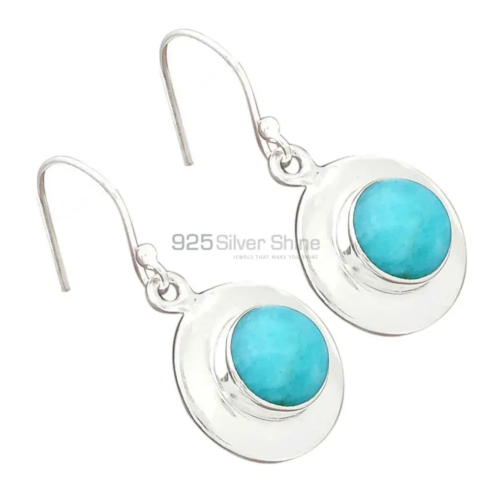 925 Sterling Silver Handmade Earrings In Opal Gemstone Jewelry 925SE2688_2