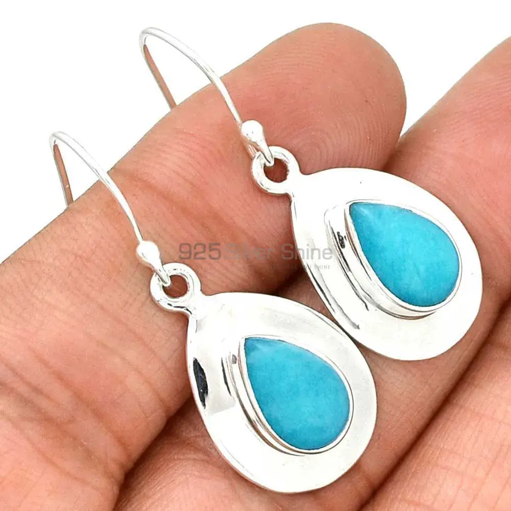 Best Quality 925 Sterling Silver Handmade Earrings In Opal Gemstone Jewelry 925SE2688_2