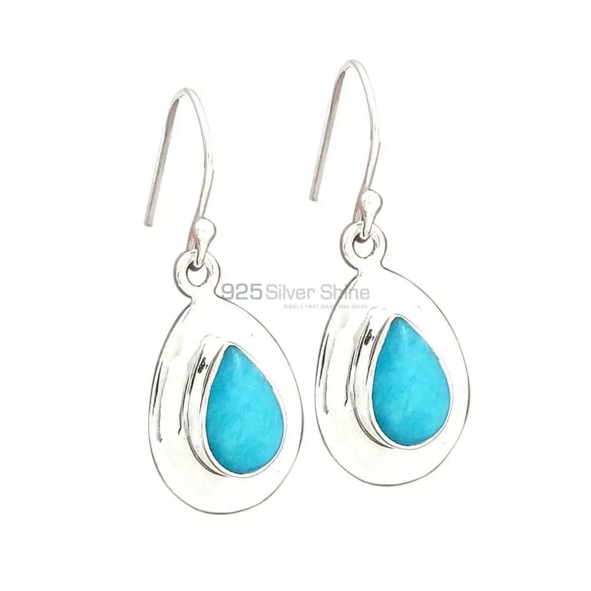 925 Sterling Silver Handmade Earrings In Opal Gemstone Jewelry 925SE2688_4