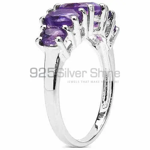 Best Quality 925 Sterling Silver Handmade Rings In Amethyst Gemstone Jewelry 925SR3237_0