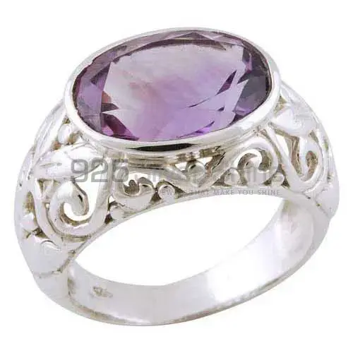 Sterling Silver Amethyst Gemstone Rings 925SR3395