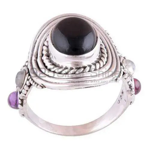 925 Sterling Silver Handmade Rings In Multi Gemstone Jewelry 925SR2985_0