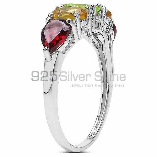 Best Quality 925 Sterling Silver Handmade Rings In Multi Gemstone Jewelry 925SR3316_0