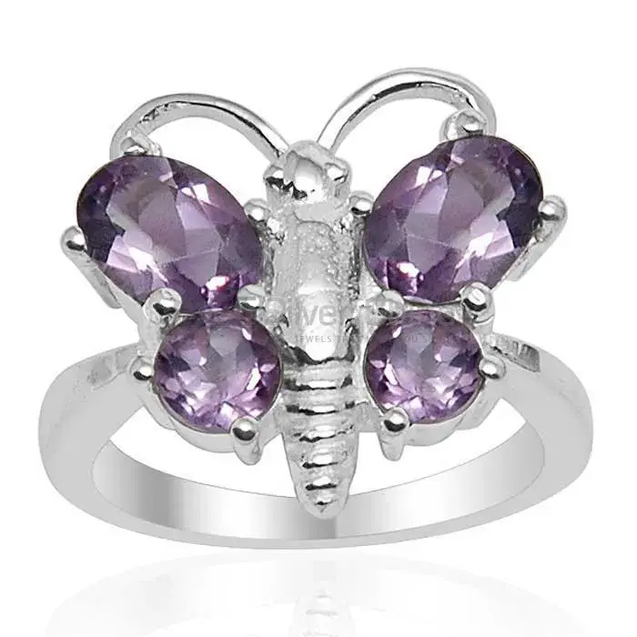925 Sterling Silver Rings In Amethyst Gemstone Jewelry 925SR1563_0