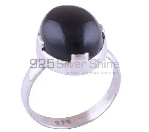 925 Sterling Silver Rings In Black Onyx Gemstone Jewelry 925SR2745