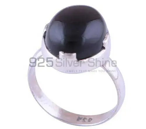 925 Sterling Silver Rings In Black Onyx Gemstone Jewelry 925SR2745_0