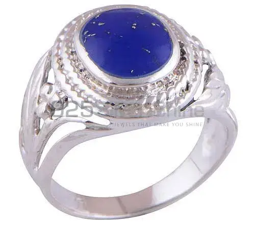 Best Quality 925 Sterling Silver Rings In Lapis Gemstone Jewelry 925SR2903_0
