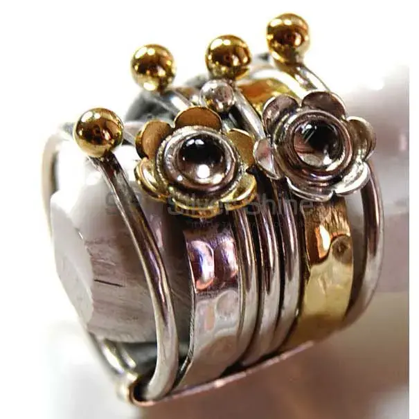 925 Sterling Silver Rings In Smoky Quartz Gemstone Jewelry 925SR3786