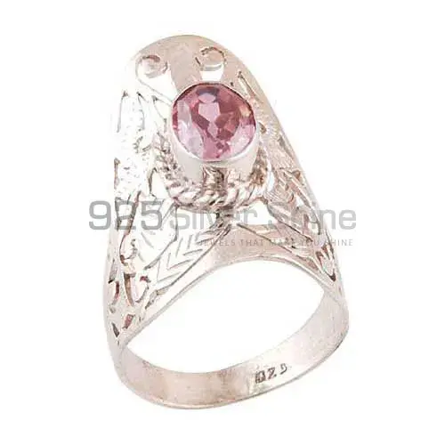 Best Quality 925 Sterling Silver Rings In Tourmaline Gemstone Jewelry 925SR3980