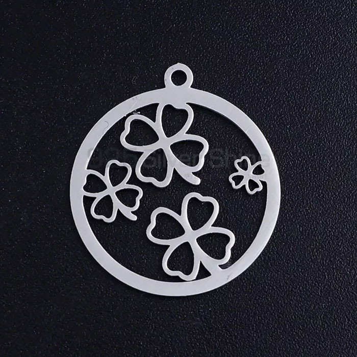 Best Quality Clover Minimalist Pendant In 925 Sterling Silver CFMP43