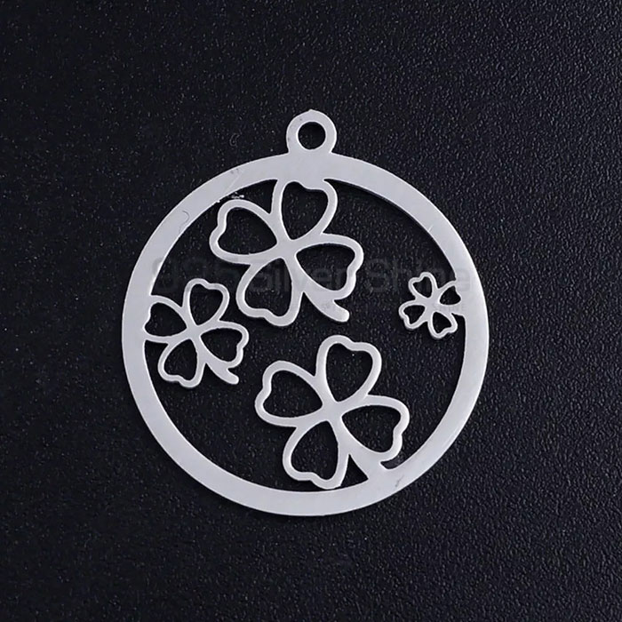 Clover Minimalist Pendant In 925 Sterling Silver CFMP43