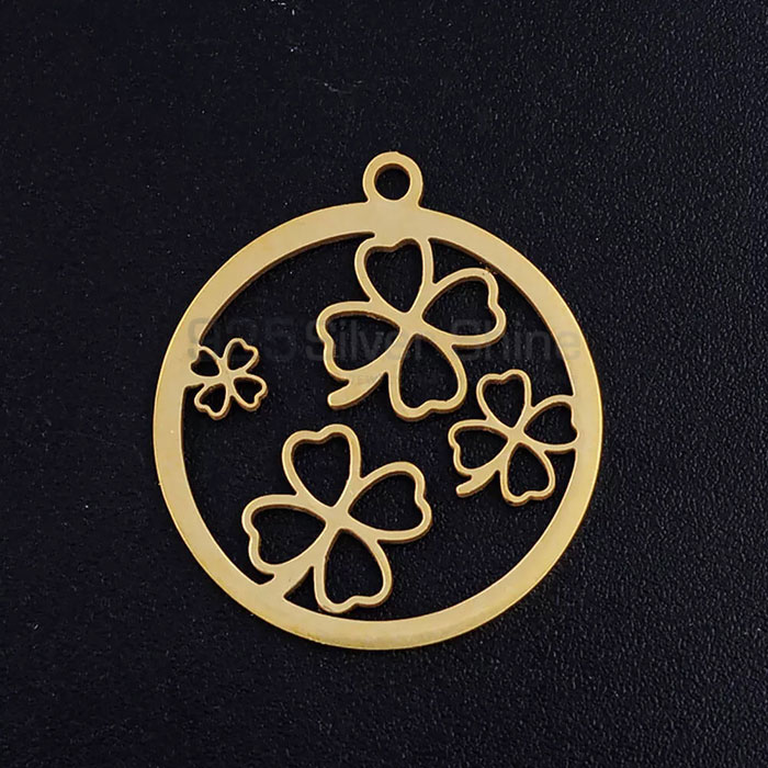Clover Minimalist Pendant In 925 Sterling Silver CFMP43_0