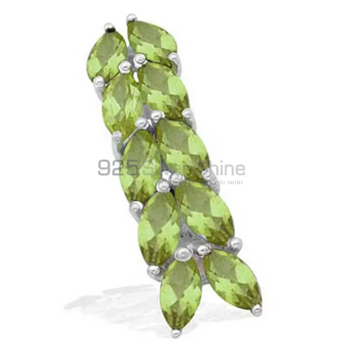 Best Quality Fine Sterling Silver Pendants Wholesaler In Peridot Gemstone Jewelry 925SP1538_0