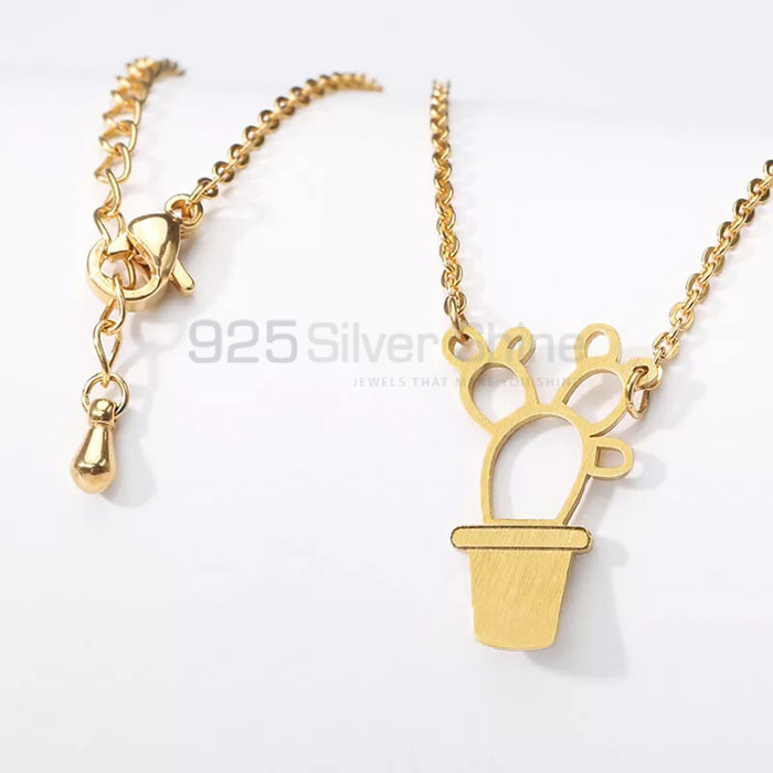 Best Quality Flower Design Minimalist Necklace Jewelry FWMN216