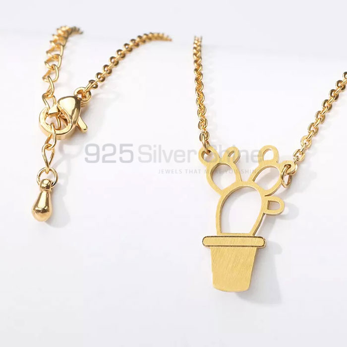 Flower Design Minimalist Necklace Jewelry FWMN216