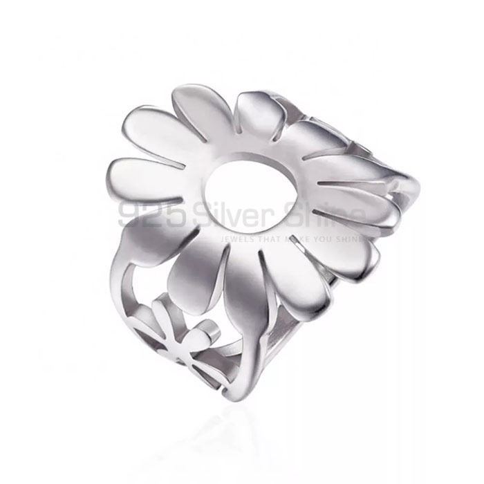 Flower Minimalist Ring In 925 Silver Jewelry FWMR244