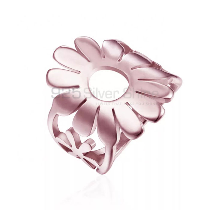 Best Quality Flower Minimalist Ring In 925 Silver Jewelry FWMR244_2
