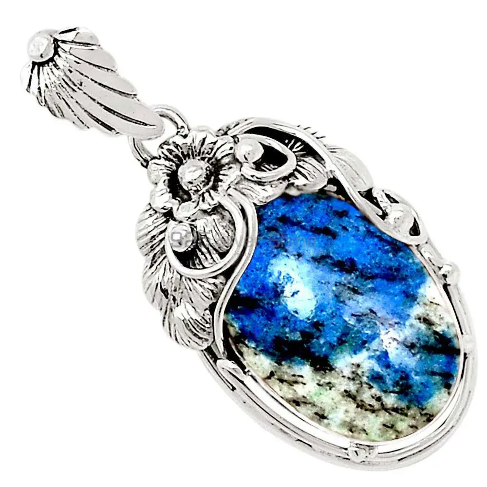 Best Quality k2 Gemstone Handmade Pendants In Solid Sterling Silver Jewelry 925SP102-3