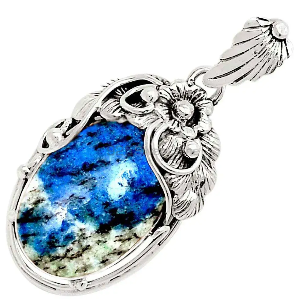 k2 Gemstone Handmade Pendants In Solid Sterling Silver Jewelry 925SP102-3_1