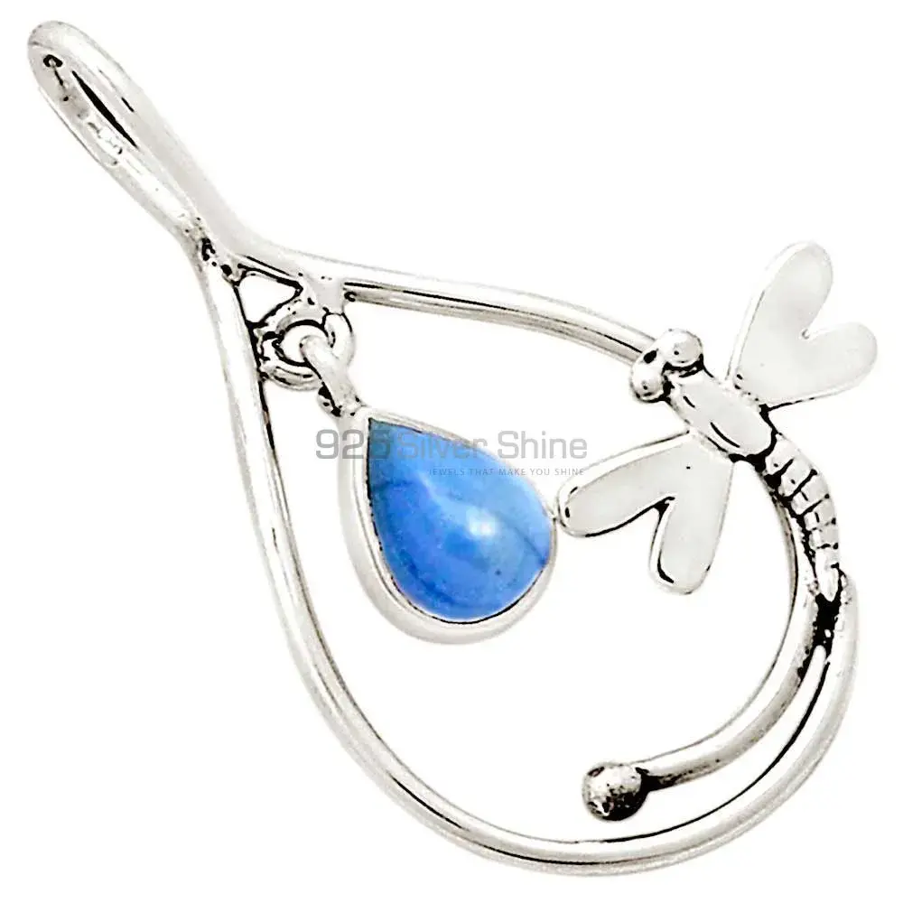 Kyanite Gemstone Pendants In Fine Sterling Silver Jewelry 925SP105-1_0
