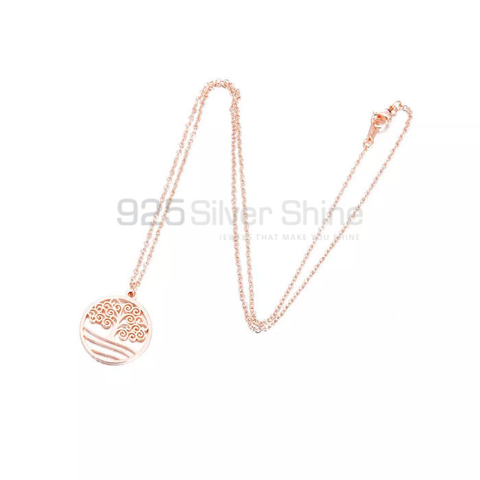 Life Of Tree Minimalist Necklace In Silver TLMN620_0