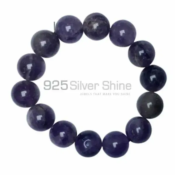 Amethyst Gemstone Beads Bracelets 925BB115