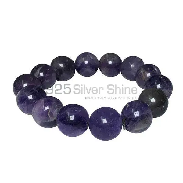 Best Quality Loose Amethyst Gemstone Beads Bracelets 925BB115_0