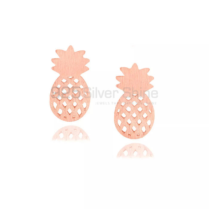 Best Quality Pineapple Fruit Minimalist 925 Silver Earring FRME263_1