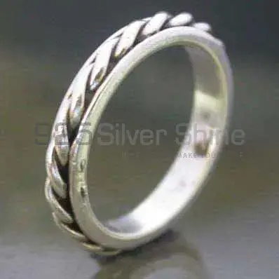 Plain 925 Silver Rings Jewelry 925SR2443_0