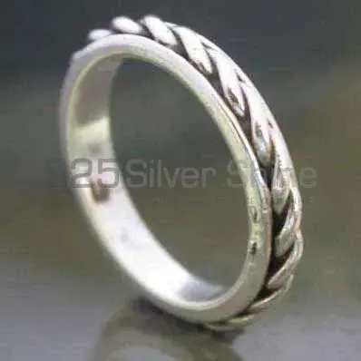Plain 925 Silver Rings Jewelry 925SR2443_1